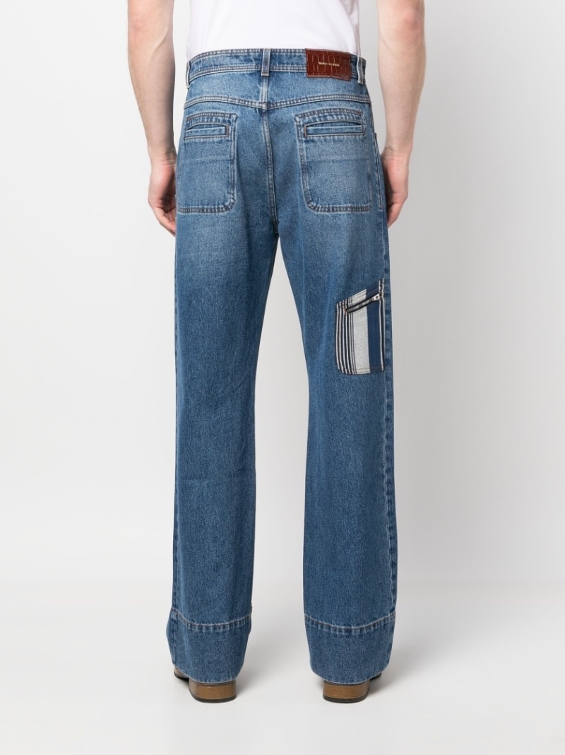 Miles mid-rise wide-leg jeans - 4