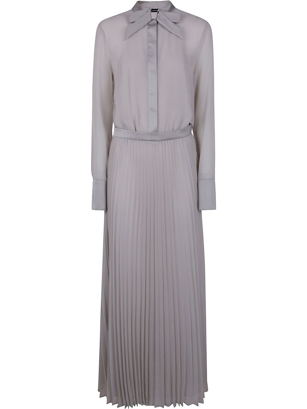 bow-detail maxi dress - 1
