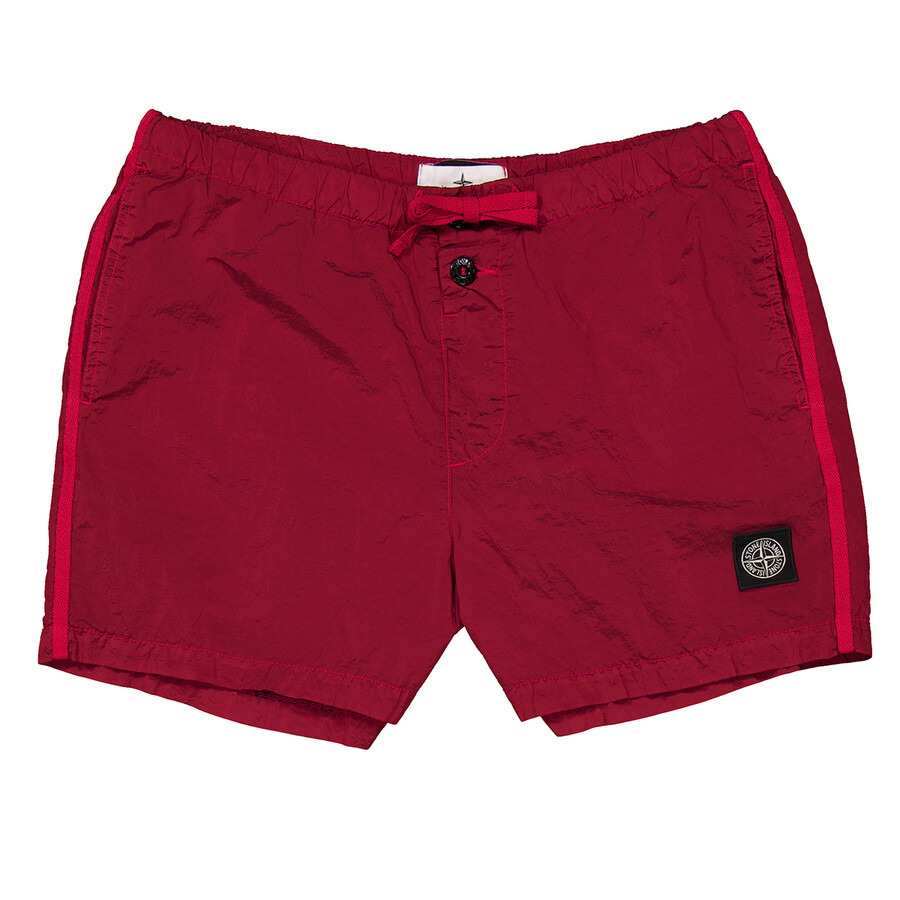 Stone Island Compass Patch Swim Shorts - 1