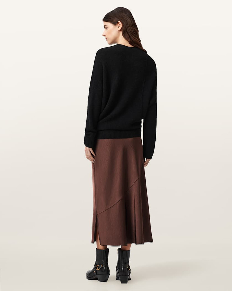 DARYA BIAS CUT MAXI SKIRT 7