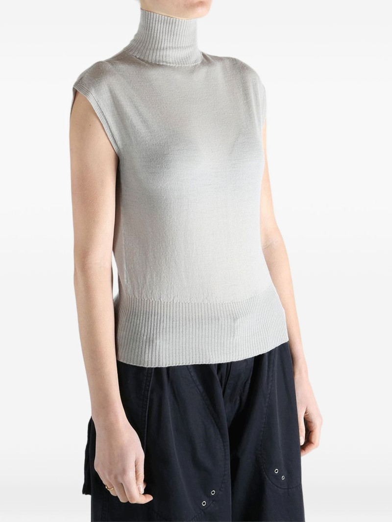turtleneck ribbed sweater 3