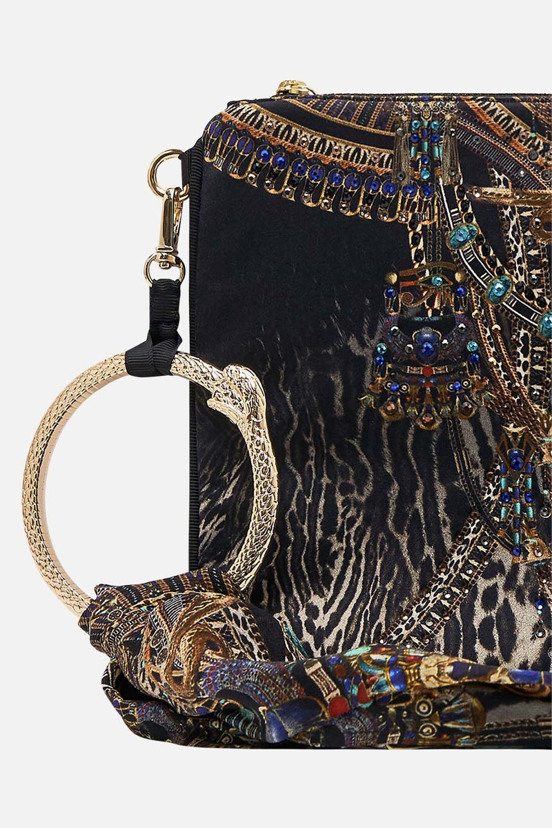 CAMILLA RING SCARF CLUTCH outlook