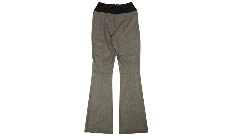 Palm Angels Pinstripe Pants "Grey" outlook