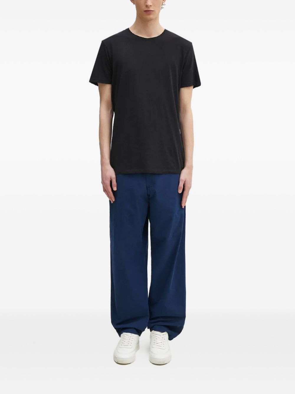 logo-patch trousers - 2