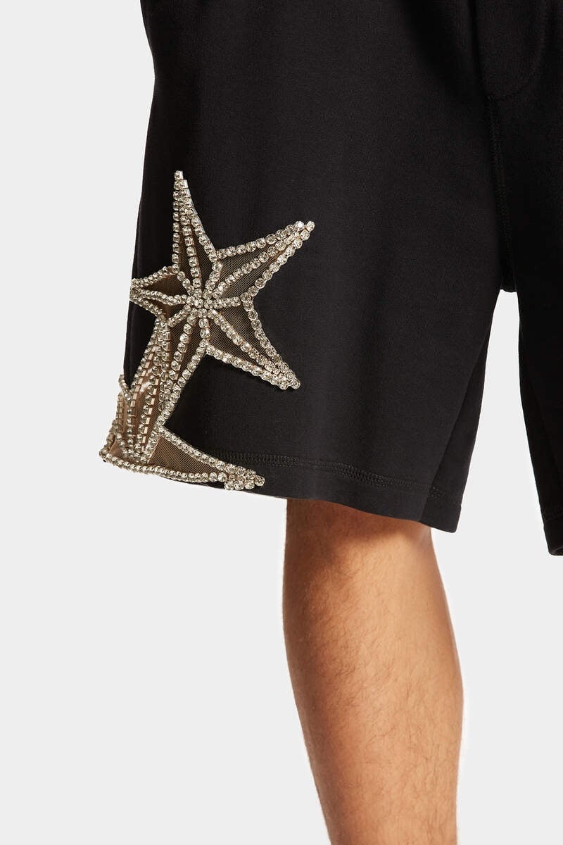 STARRY NIGHT RELAX FIT SHORTS - 5
