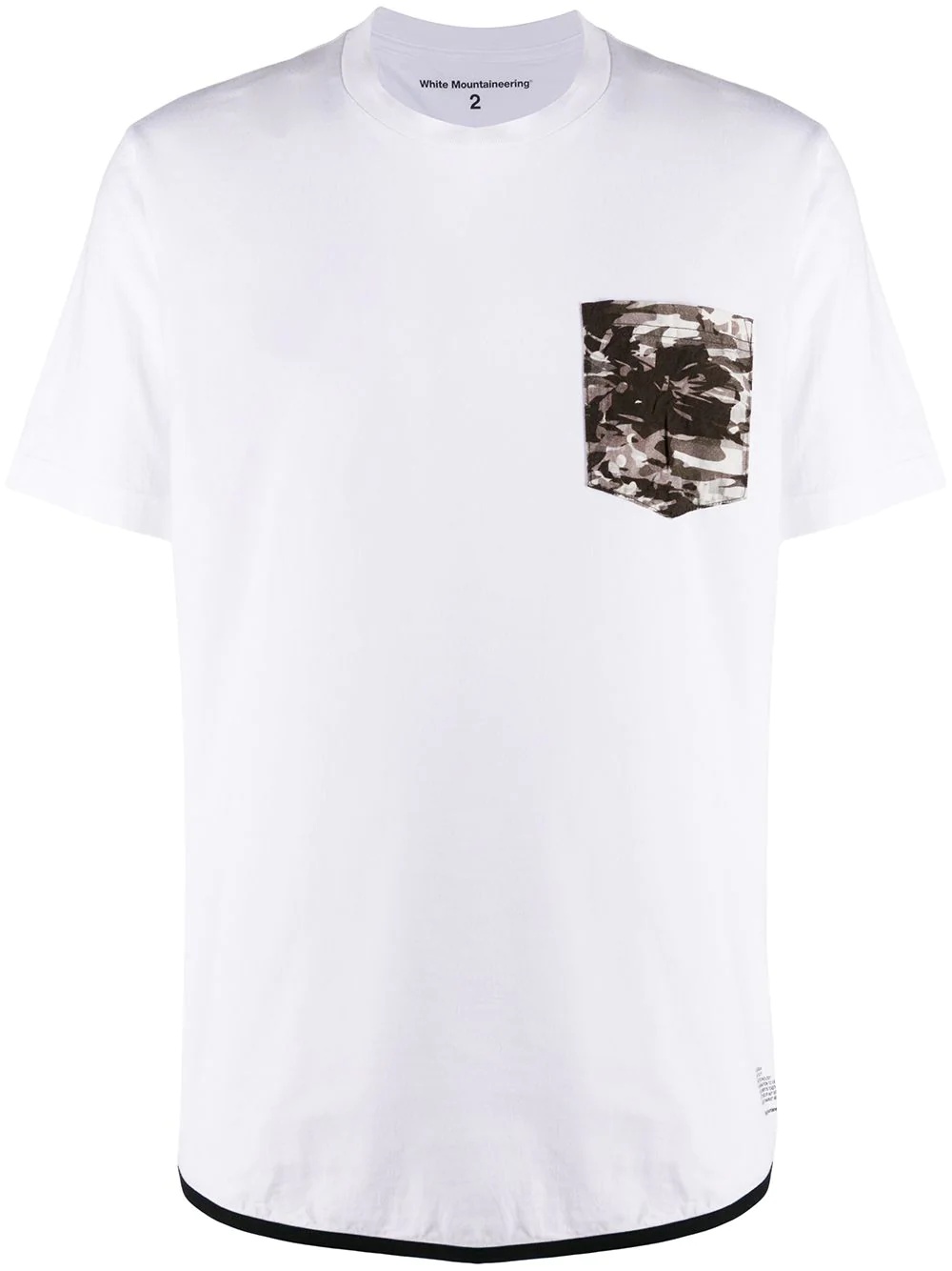 camo pocket T-shirt - 1