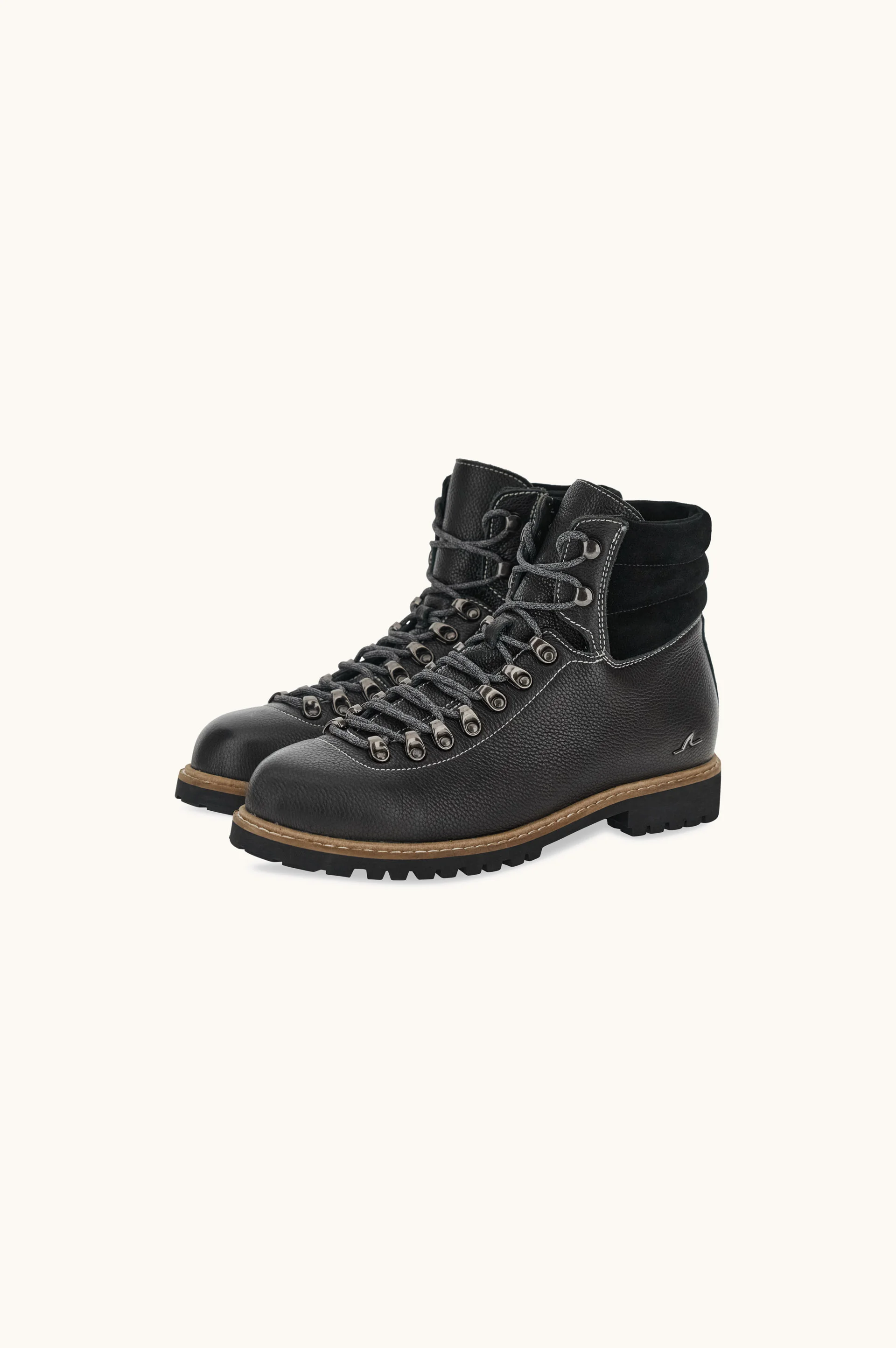 LEATHER LACE-UP BOOTS - 1