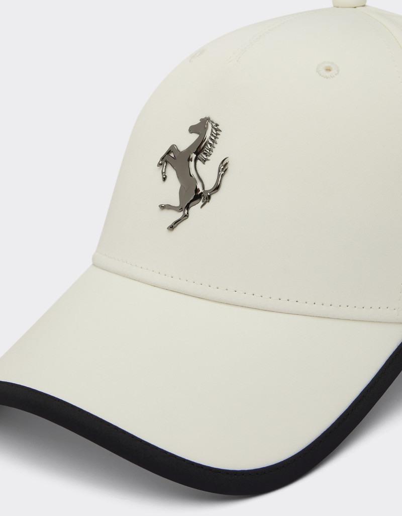 Baseball cap with metal Prancing Horse 4