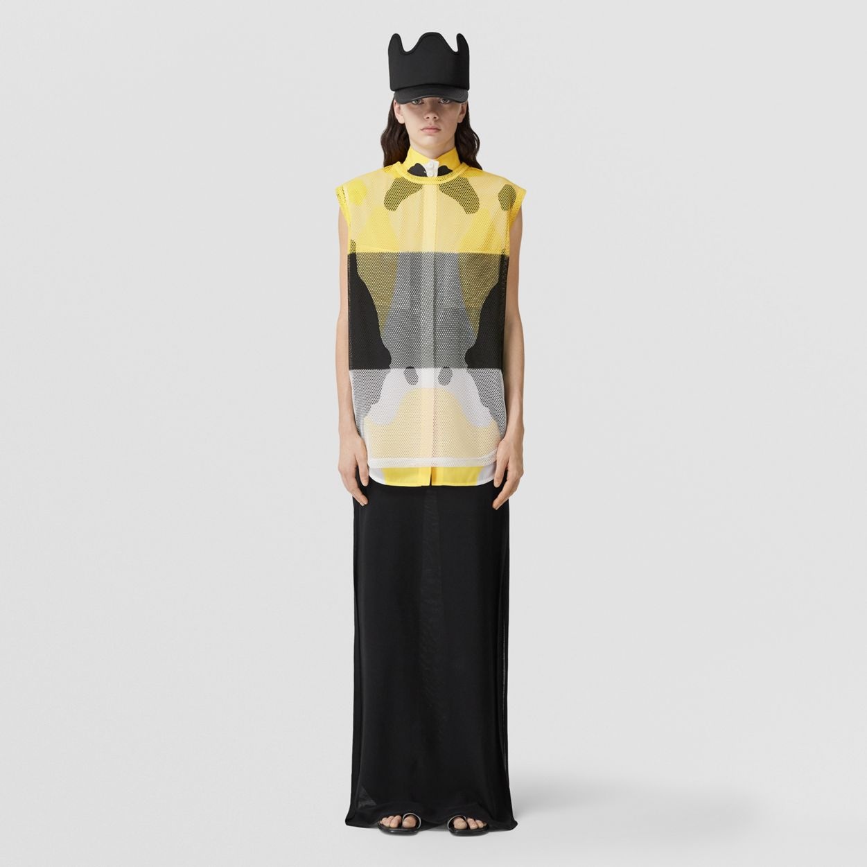 Geometric Detail Stretch Jersey Dress - 2