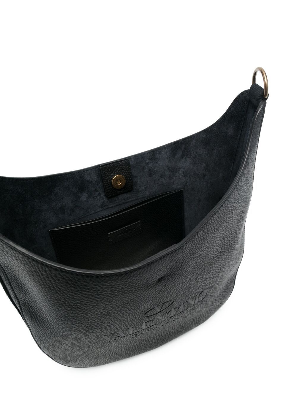 logo-embossed shoulder bag - 5