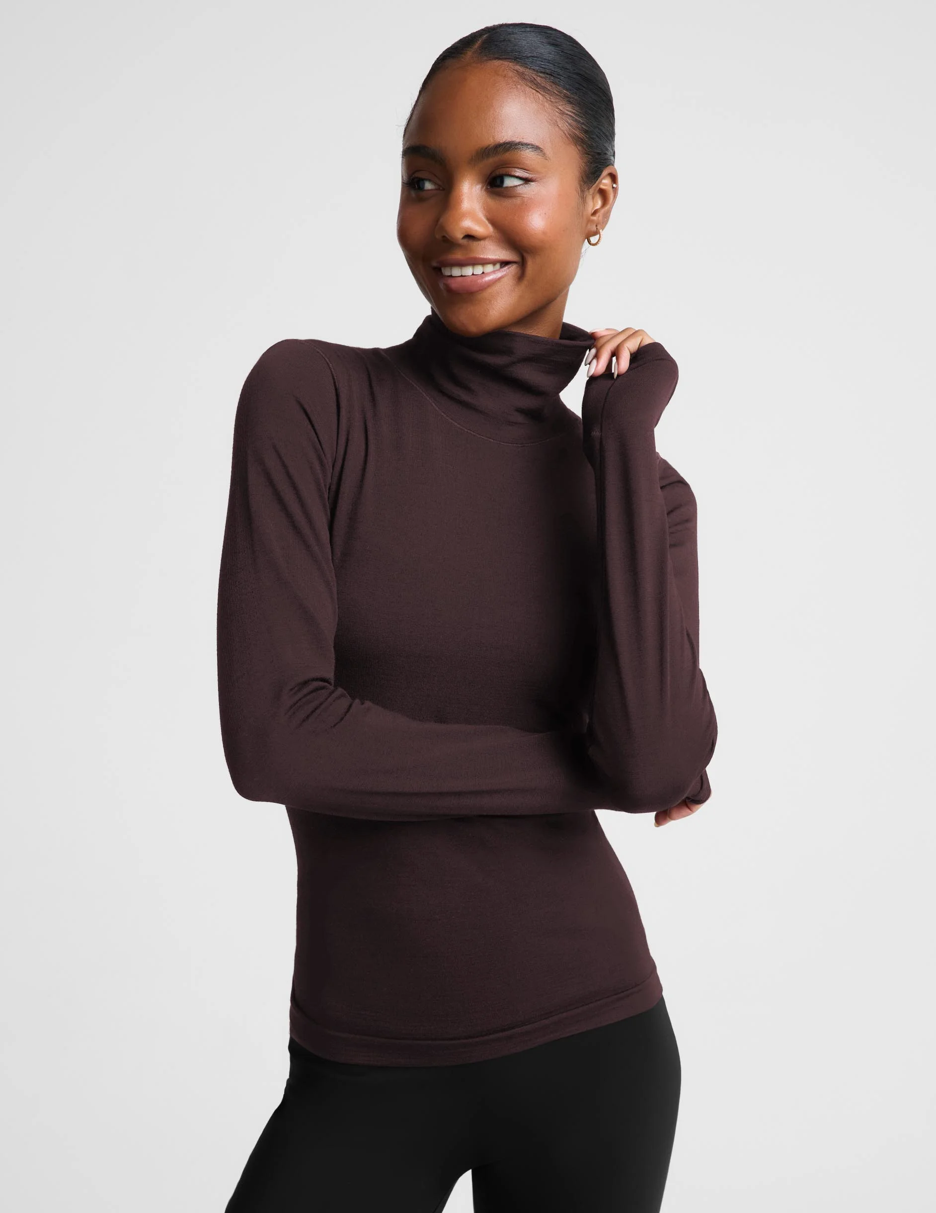 LuxeKnit Merino Wool Turtleneck - 1