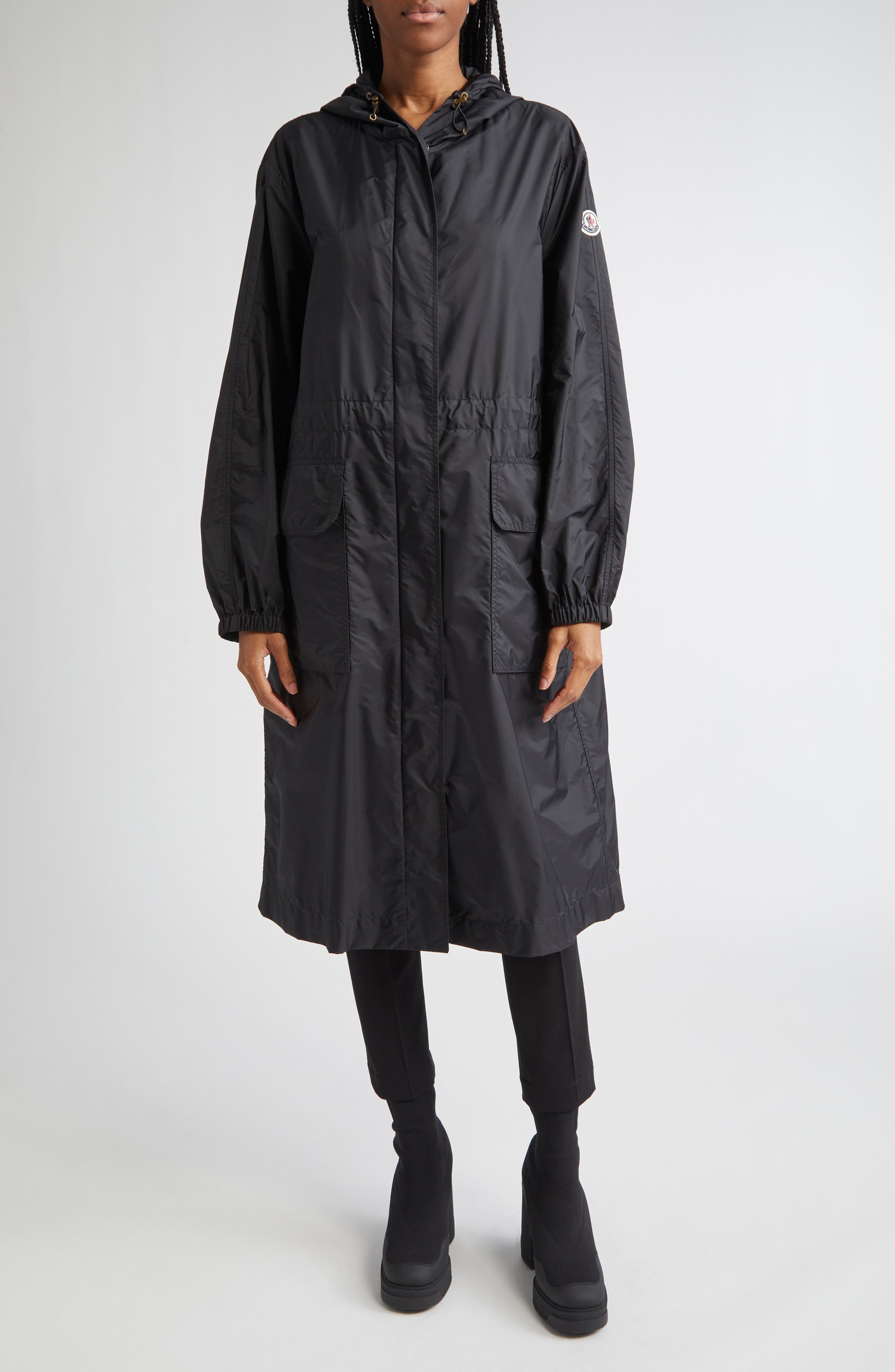 Moncler Hiengos Long Coat in Black at Nordstrom - 2