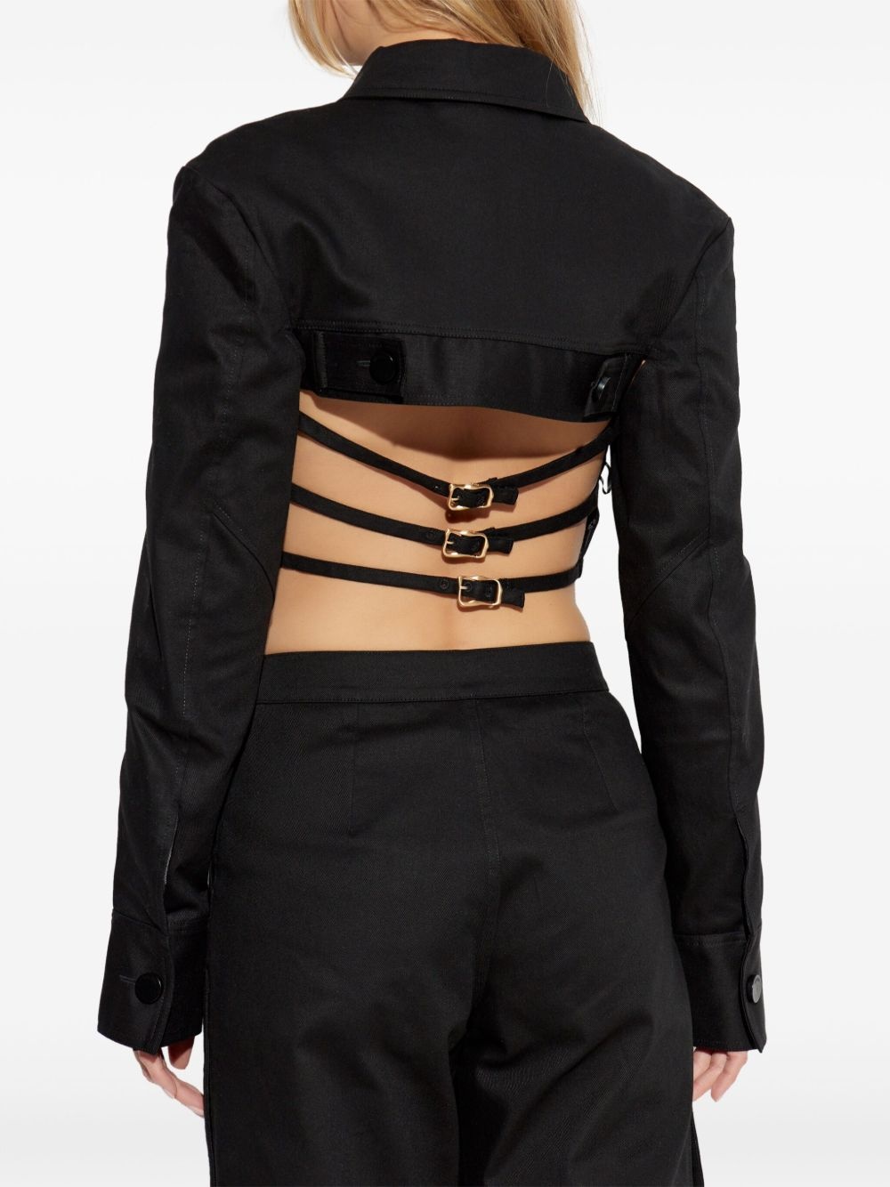 cut-out blouse - 4