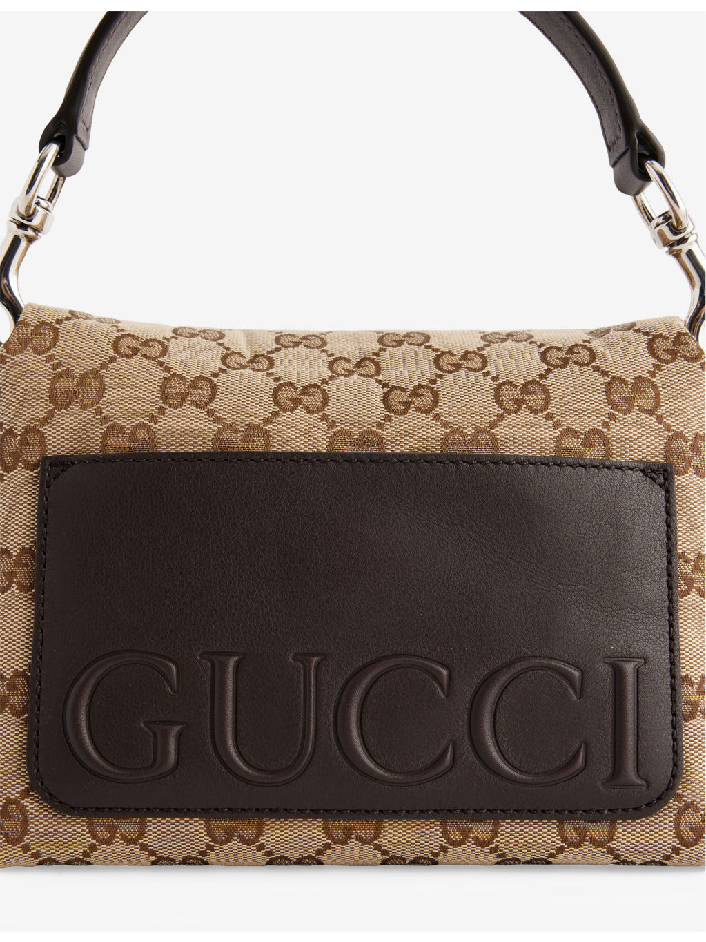 Small GG Web Canvas Crossbody Bag - 4