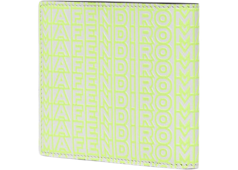 FENDI Fendi by Marc Jacobs Fendi Roma Bi-Fold Wallet Two-Tone Leather Compact Bi-Fold Wallet Multicolor outlook