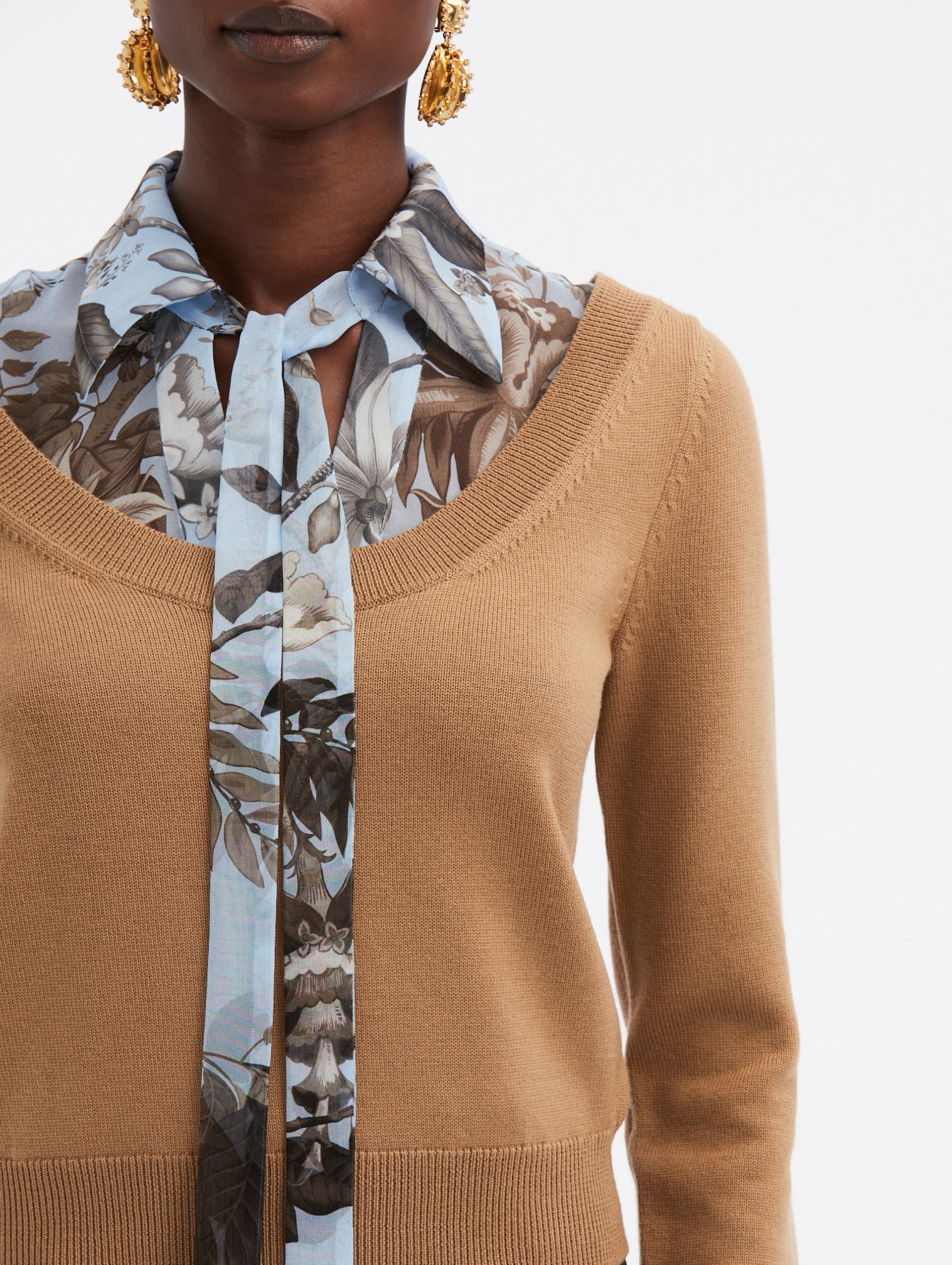 FLORA & FAUNA PULLOVER WITH DICKIE - 5