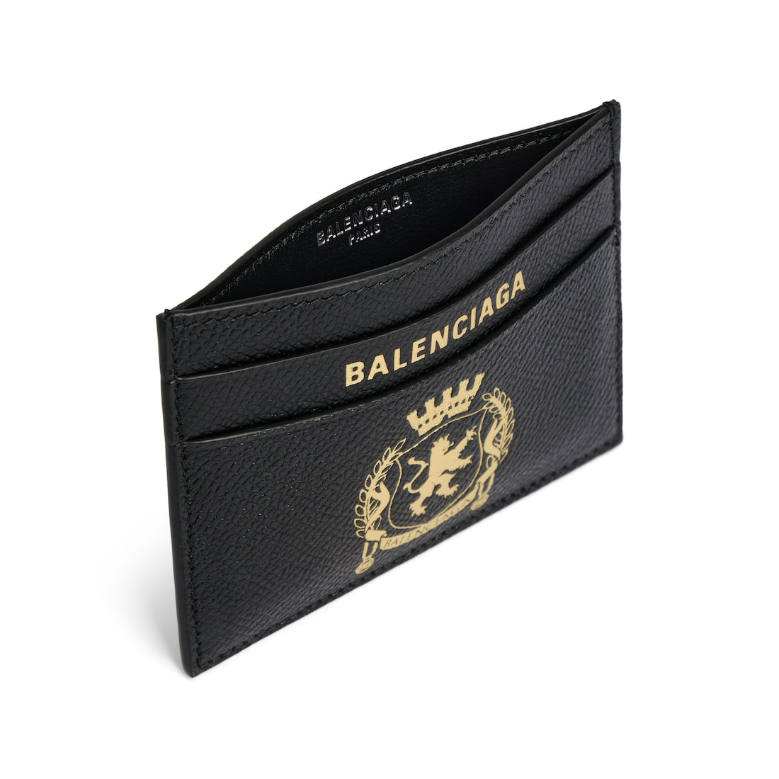 Men's Passport Card Holder in Black - 3
