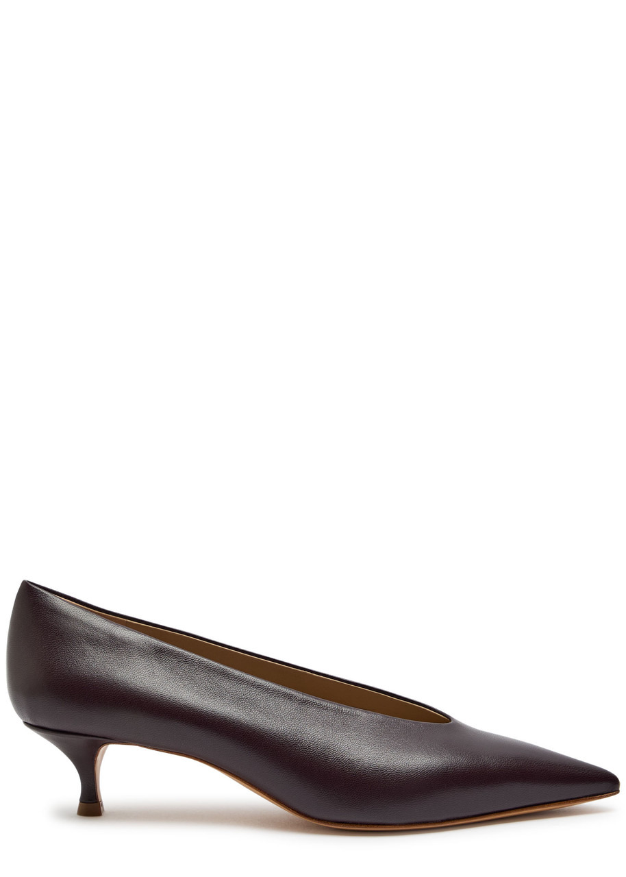 LE Monde Beryl Babouche 40 Leather Pumps - 1