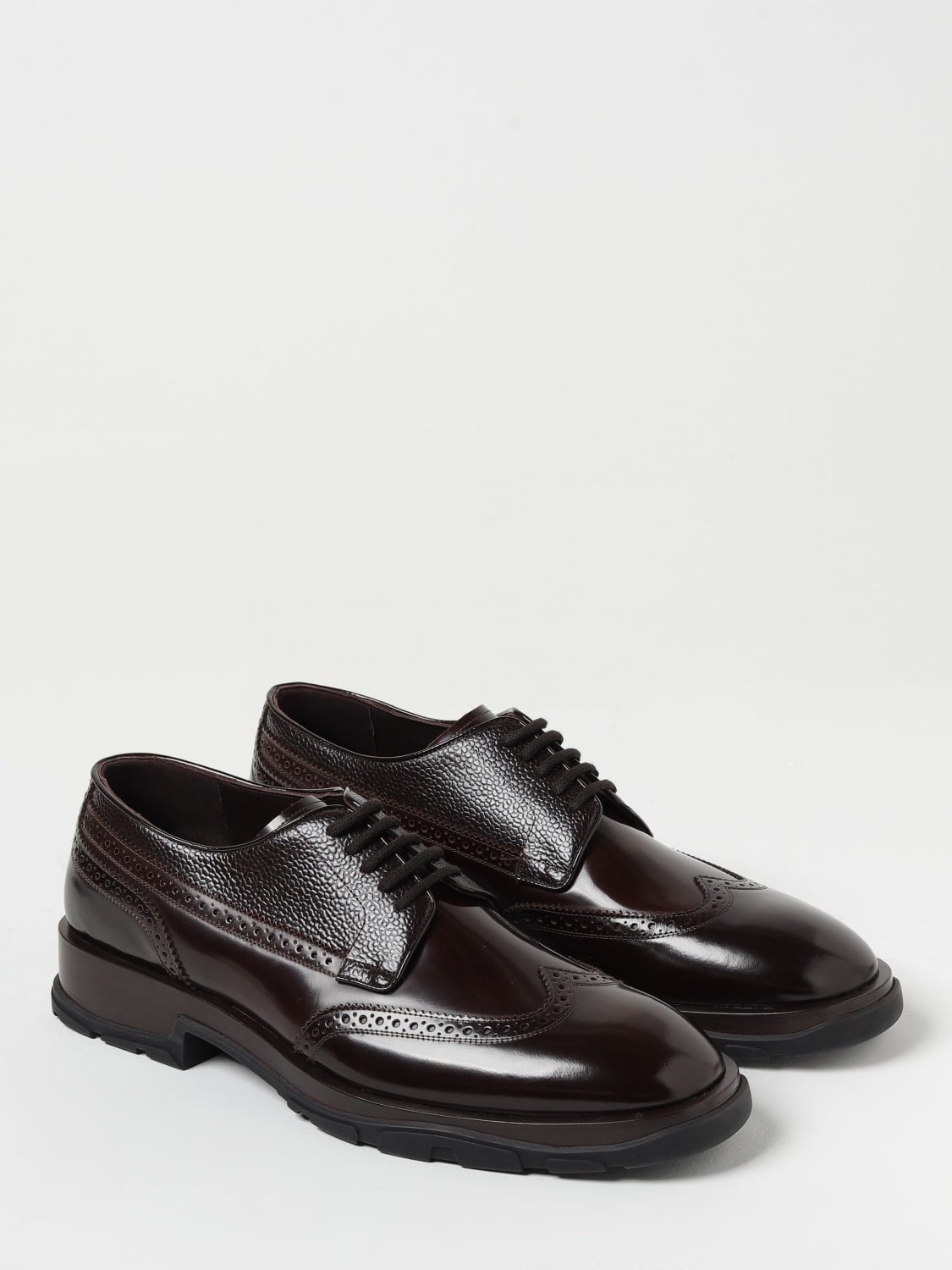 Alexander McQueen derby in brushed leather - 2