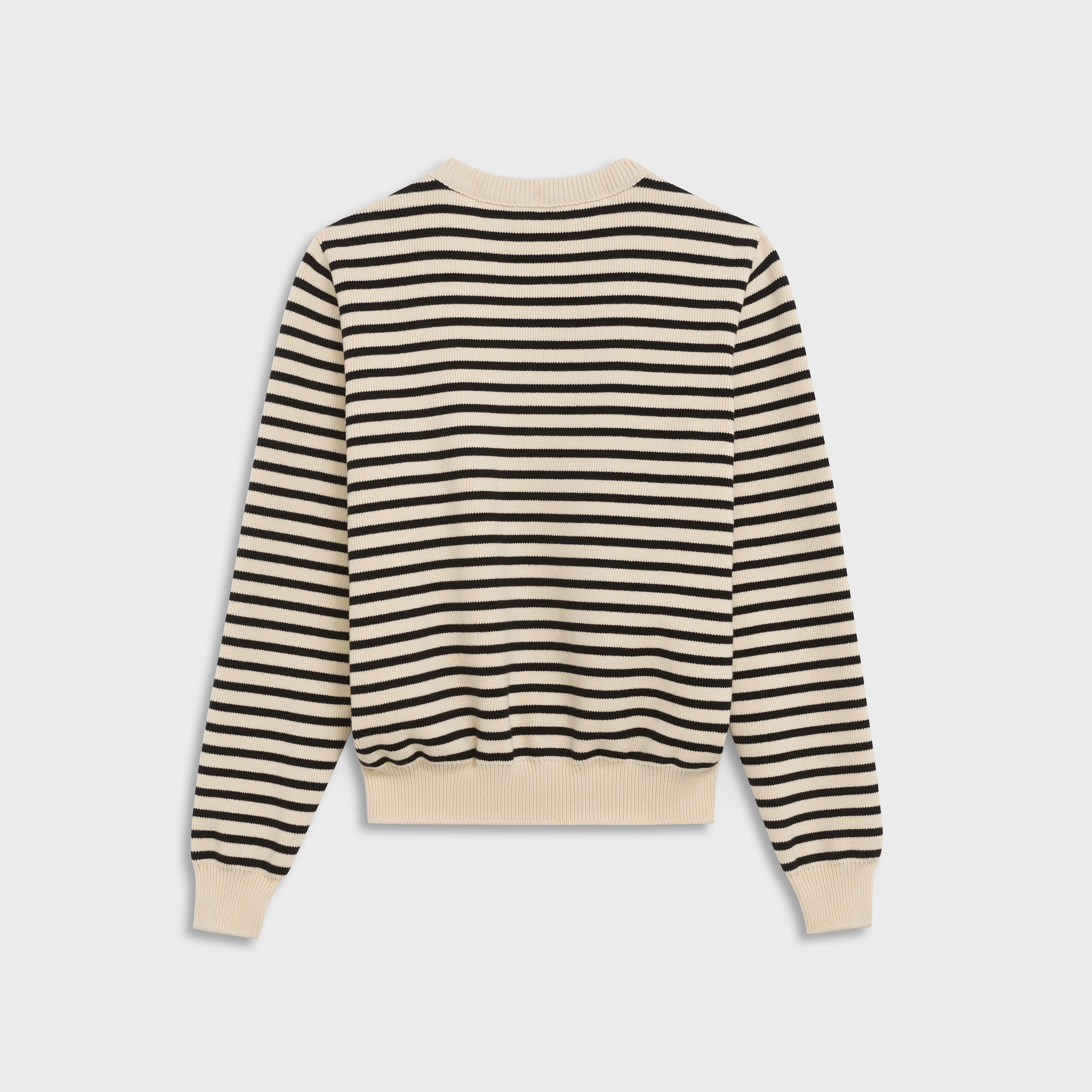 V-NECK SAILOR SWEATER IN COTTON - 2