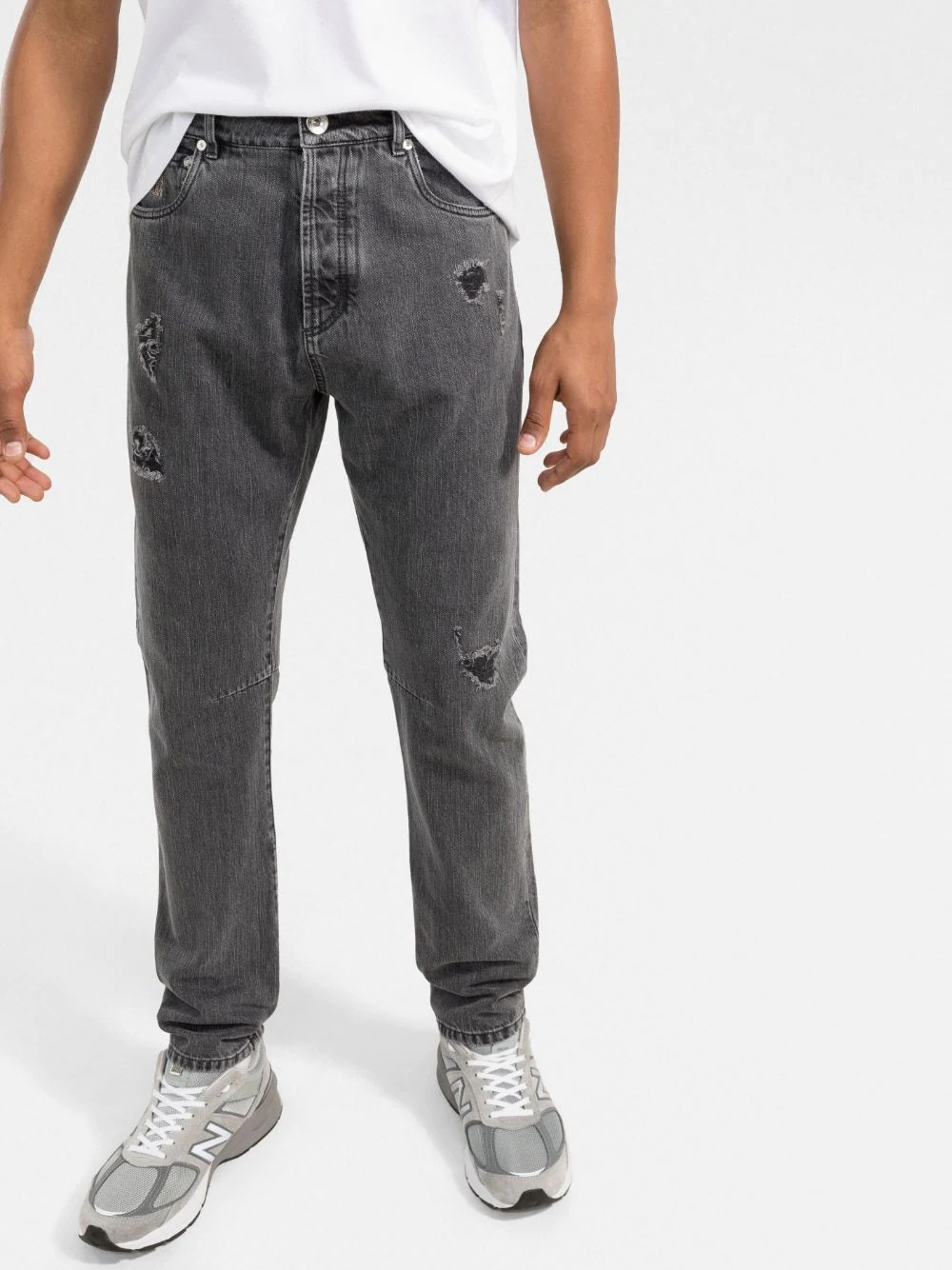 straight-leg jeans - 3