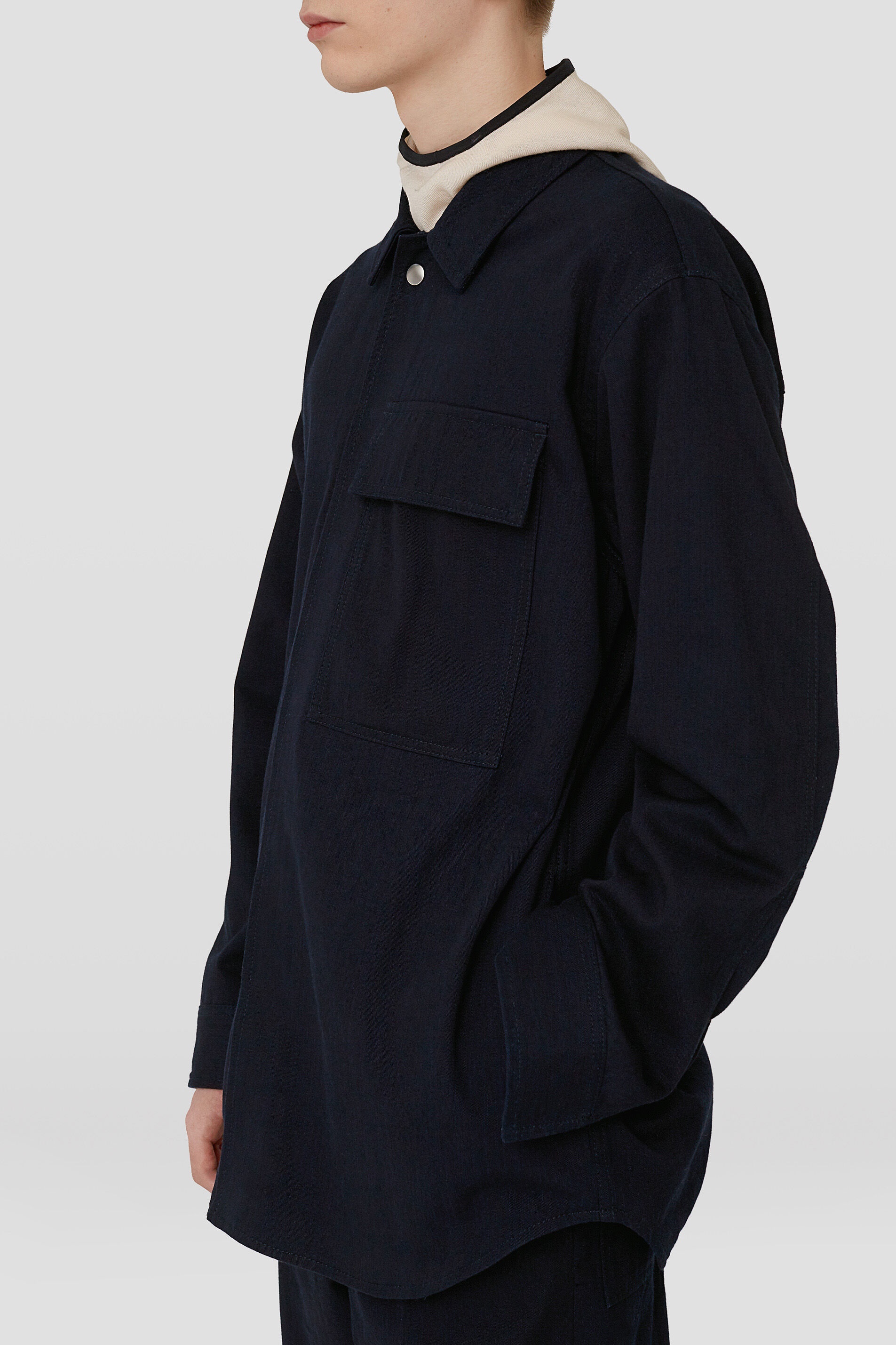 Denim Shirt Jacket - 5