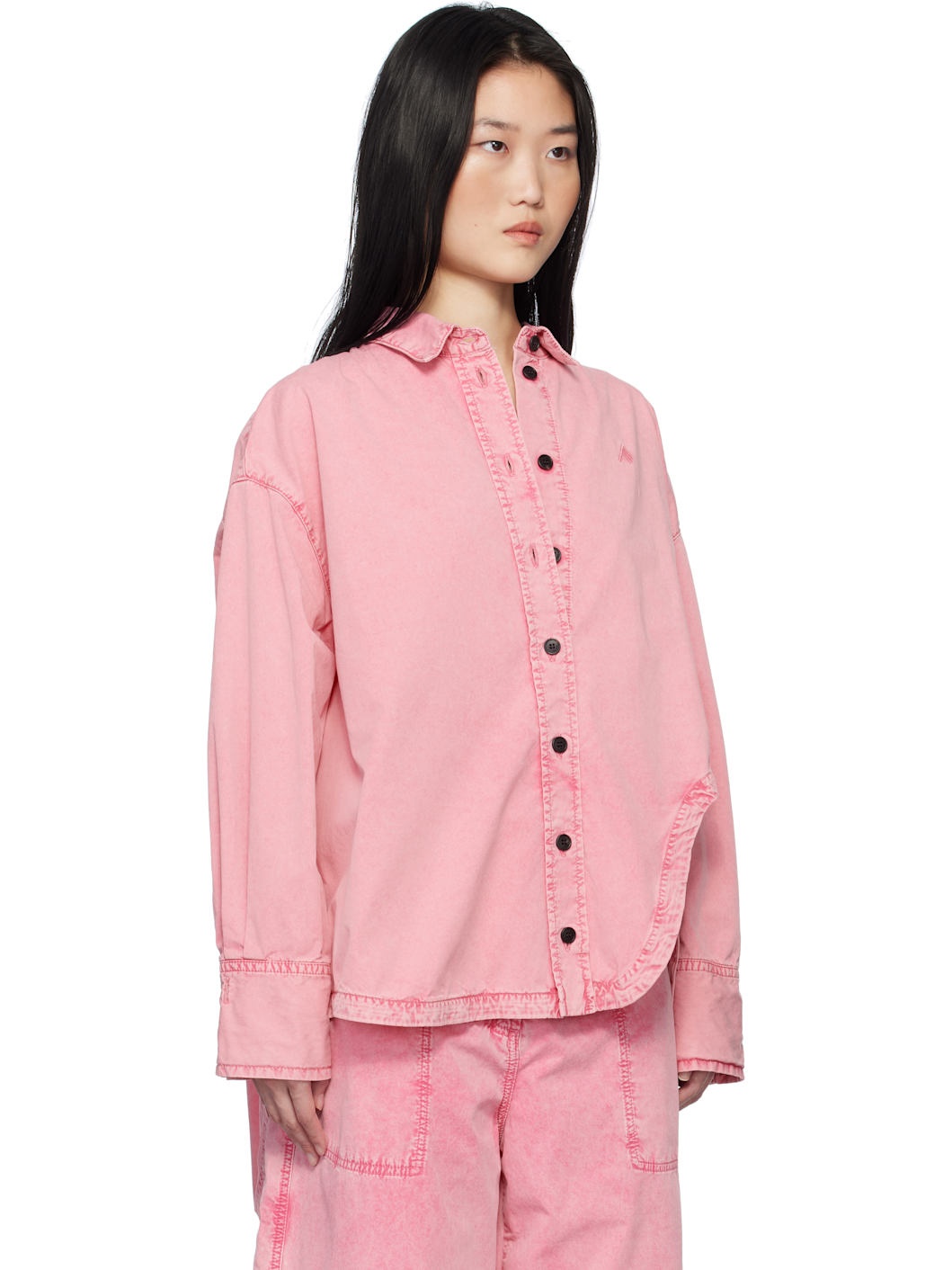 Pink Diana Denim Shirt - 2