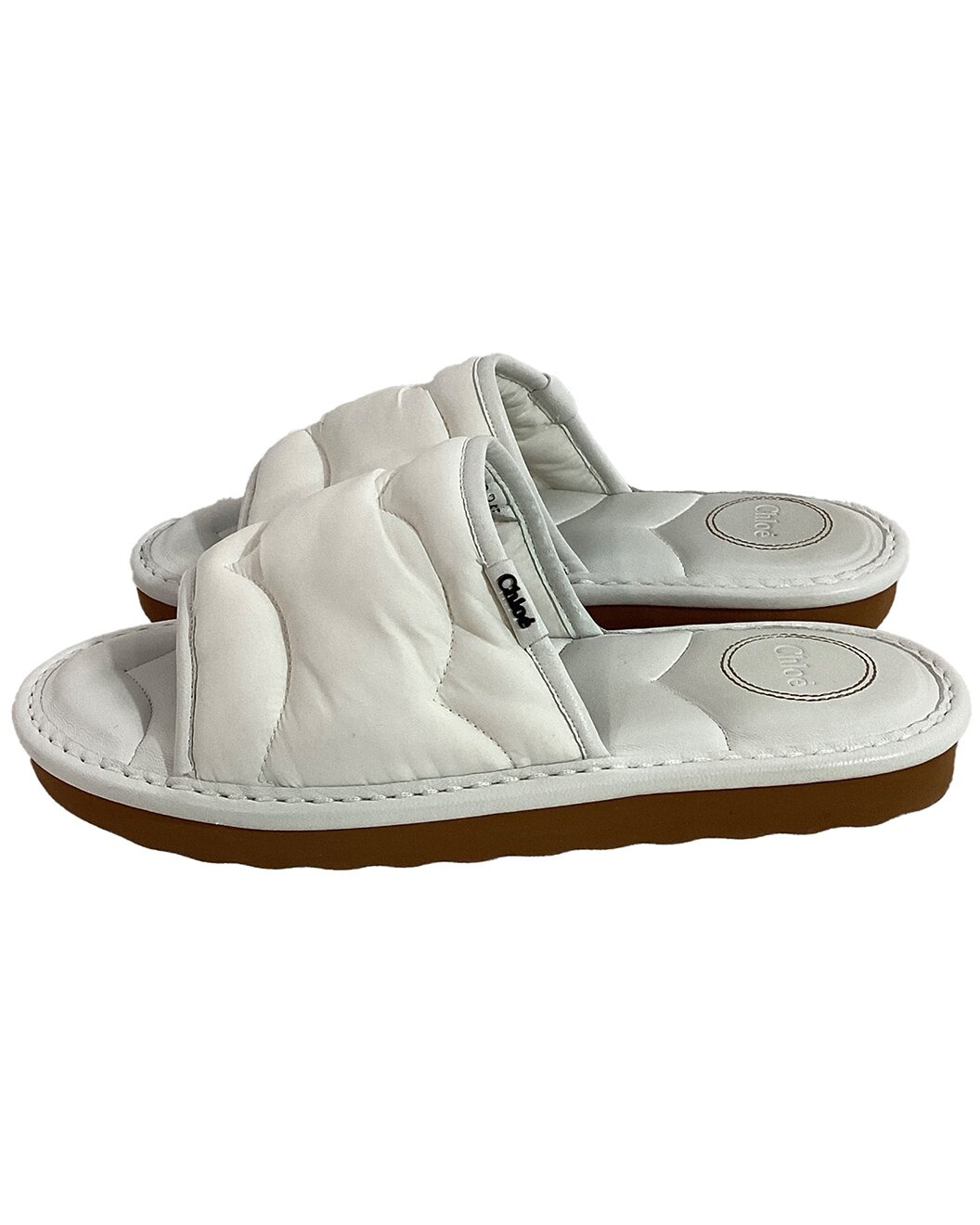 Chloé Women's Nylon Maxie Slip-on Flat Sandal (Authentic Pre-Loved) - 2