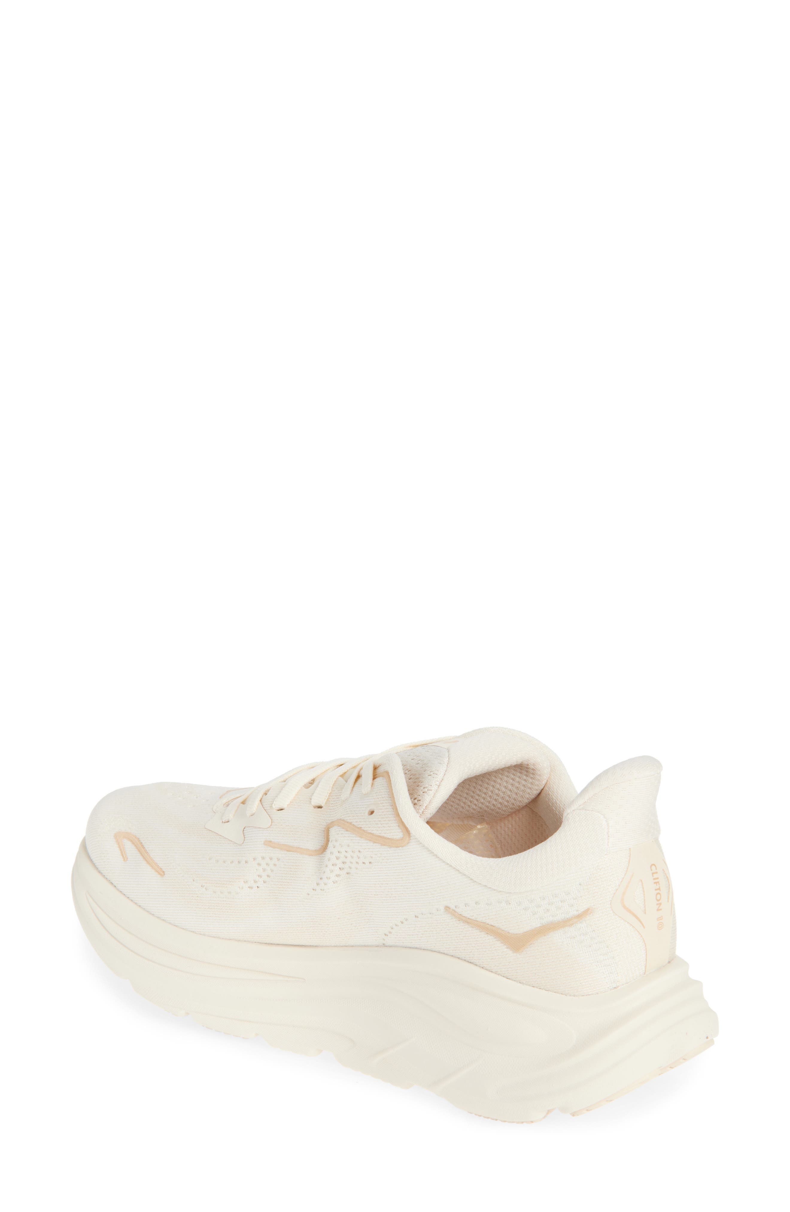 HOKA Clifton 10 Running Shoe in Vanilla /Birch /Birch at Nordstrom - 2
