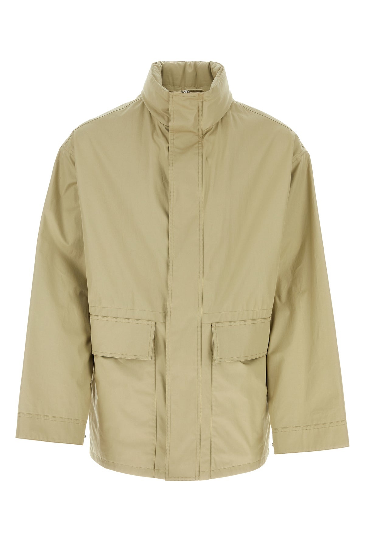 Cappuccino gabardine jacket - 1