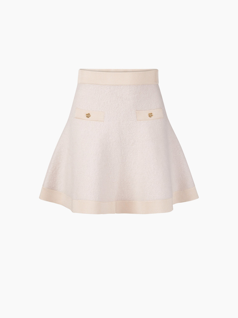 MOHAIR MINI FLARED SKIRT 5