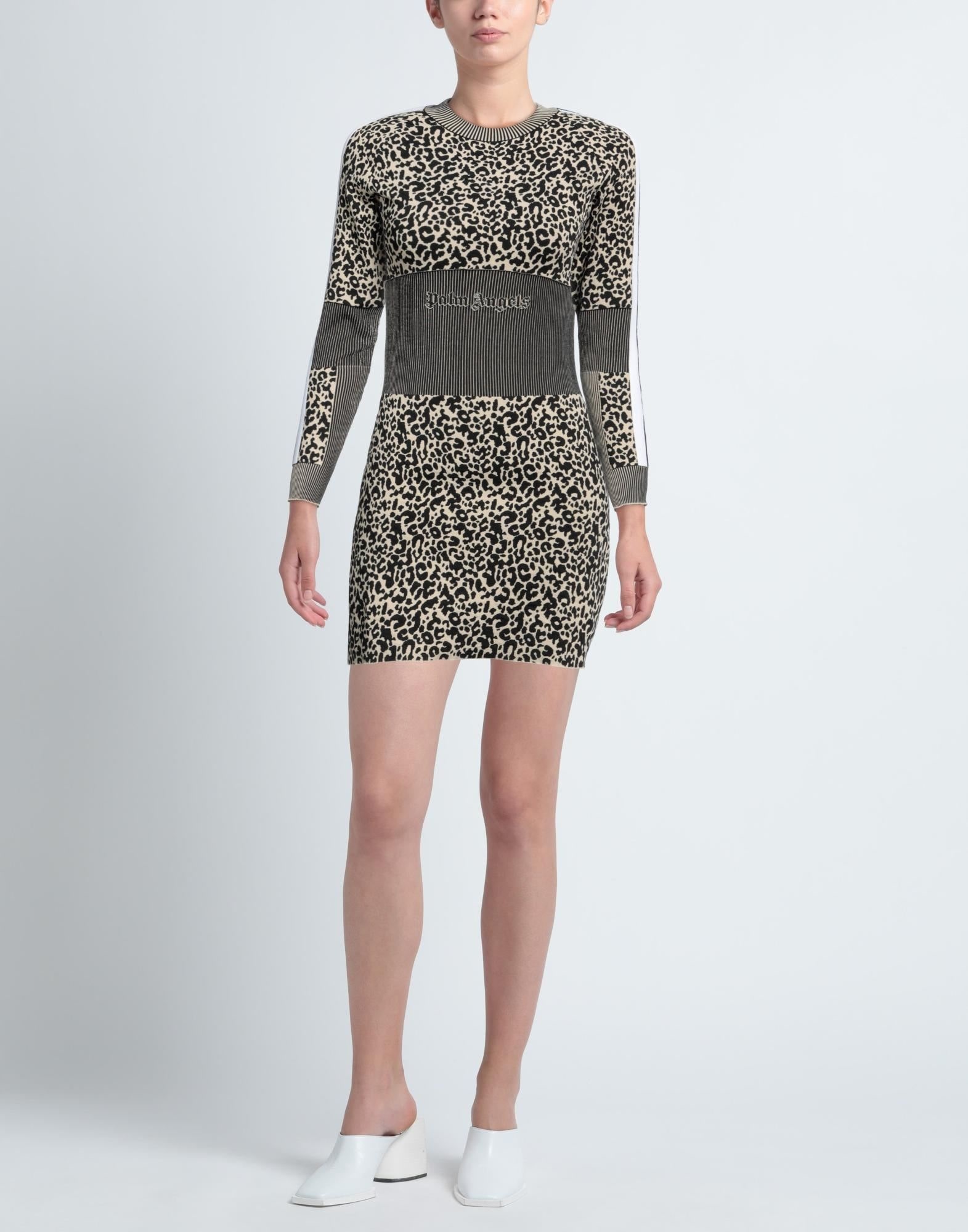 Beige Women's Short Dress - 2