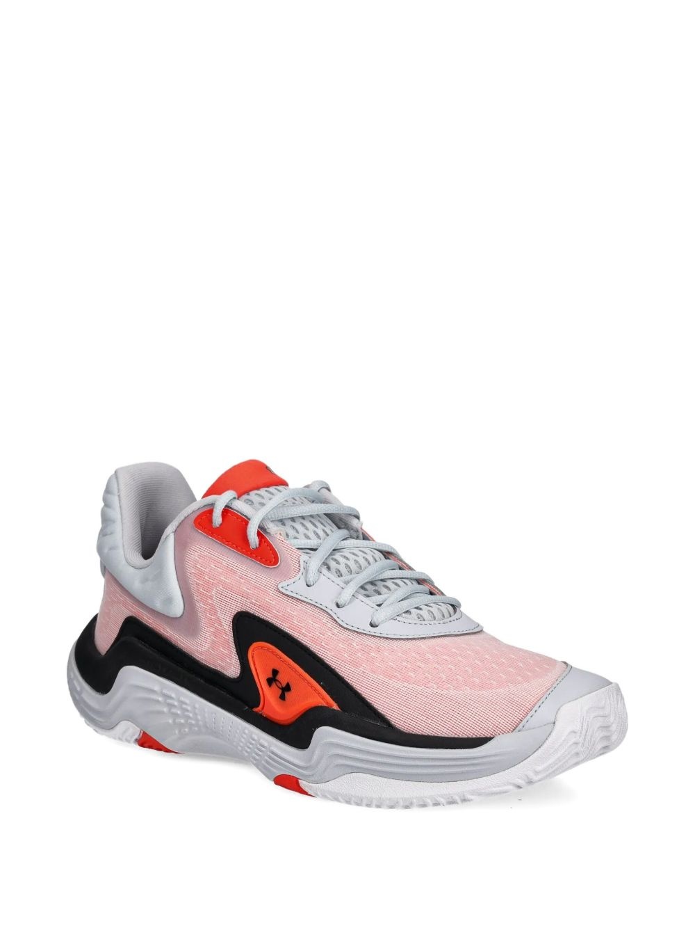 textured-panel sneakers - 2