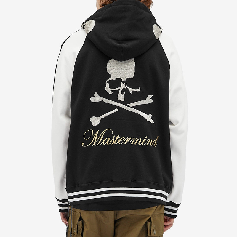 MASTERMIND WORLD Panel Souvenir Zip Hoodie 3