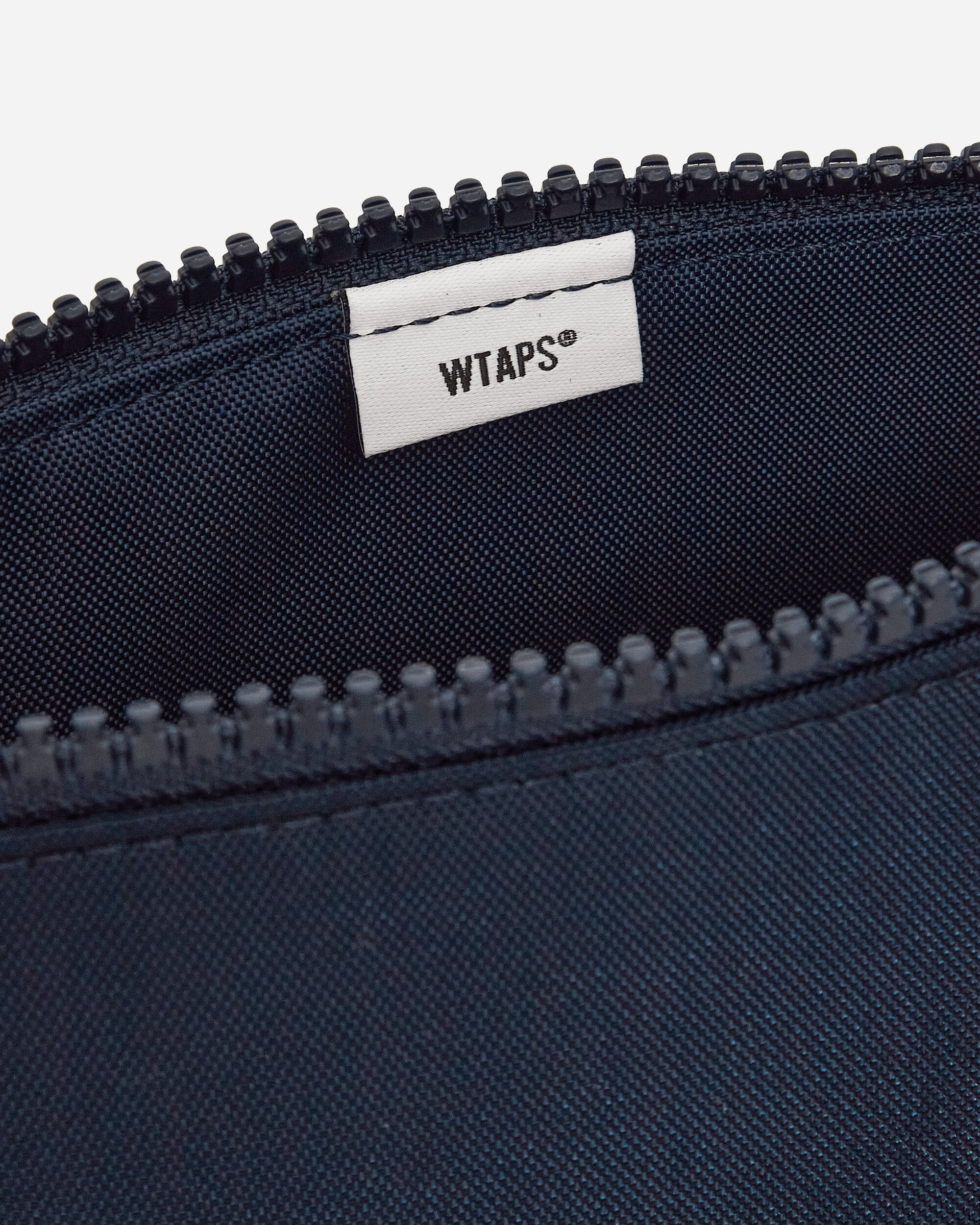 WTAPS Mag L Nylon Cordura Pouch Navy | slamjam | REVERSIBLE