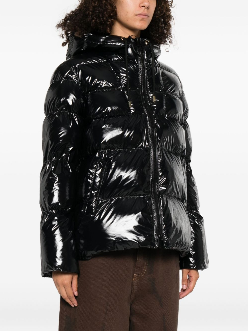 hooded puffer jacket - 3