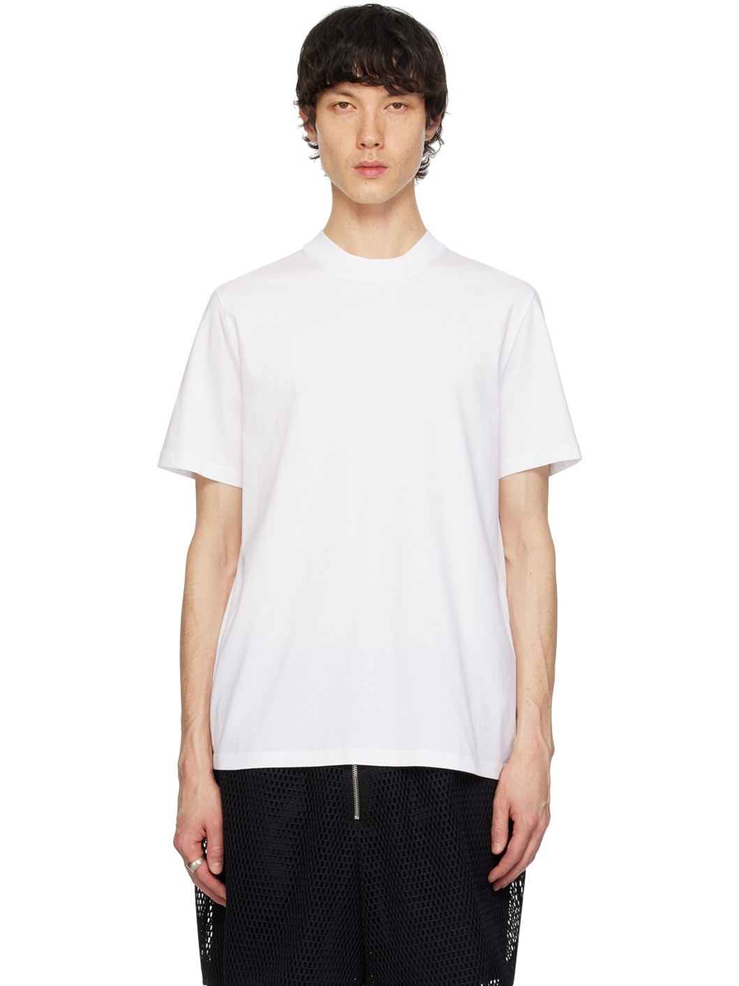 White Basic T-Shirt - 1