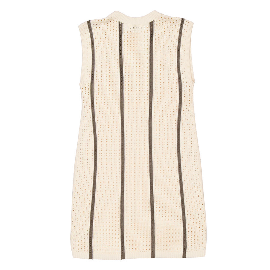 Anine Bing Stripe Sleeveless Lanie Mini-Length Dress - 7