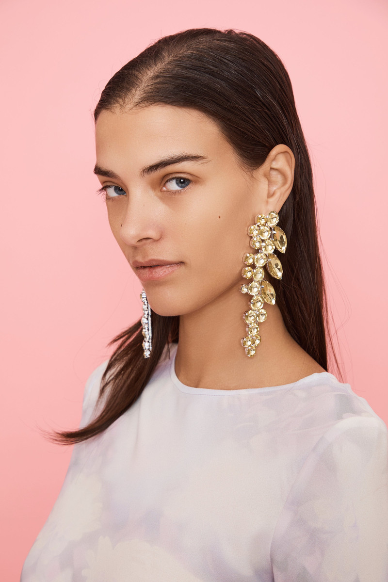 Collina Strada LEMON CHANDELIER EARRINGS outlook