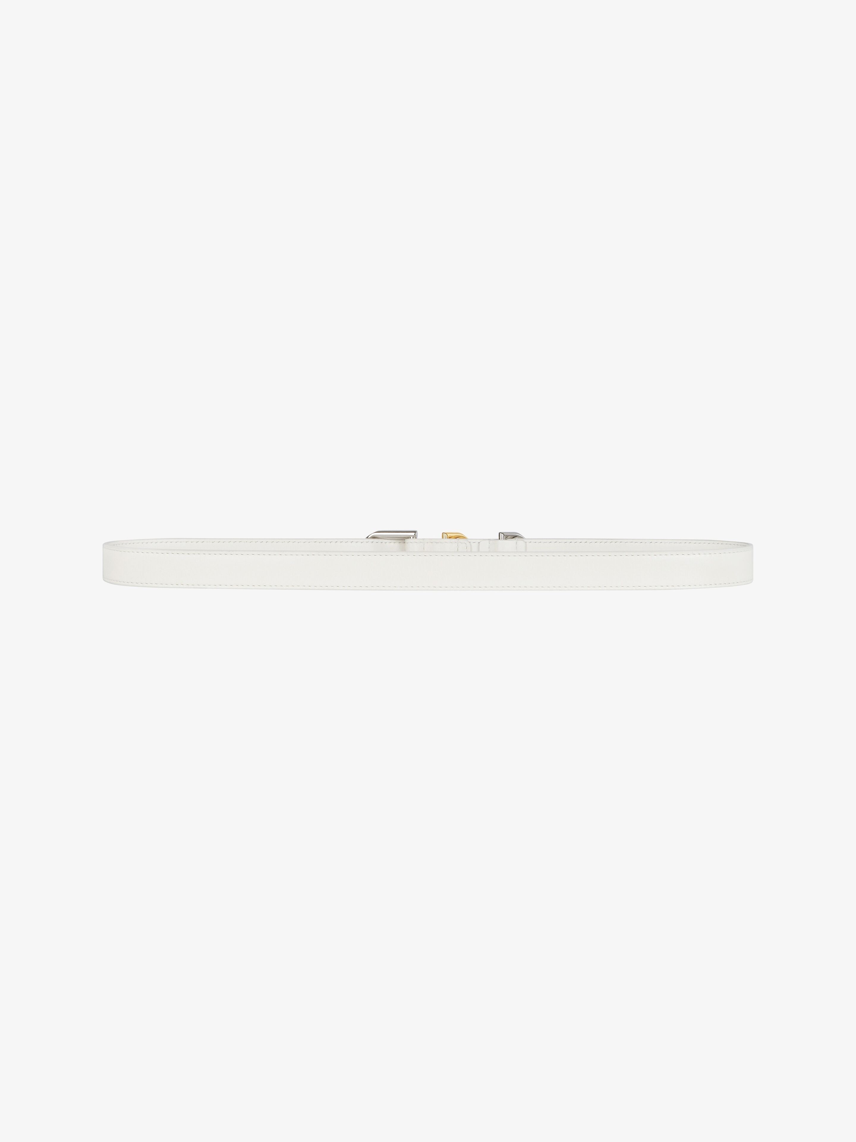 VOYOU BELT IN LEATHER - 2