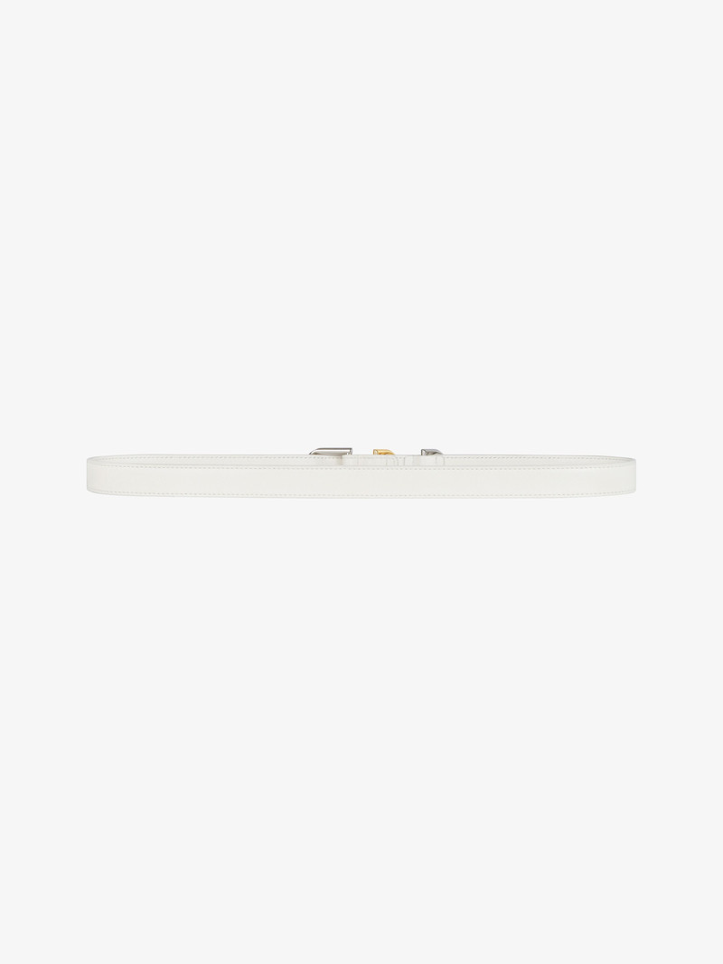 Givenchy VOYOU BELT IN LEATHER outlook