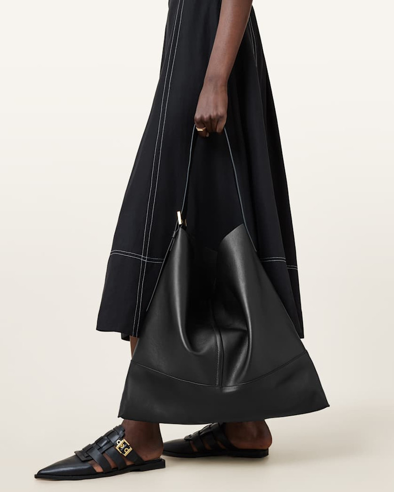 ASHA LEATHER SHOULDER BAG 6