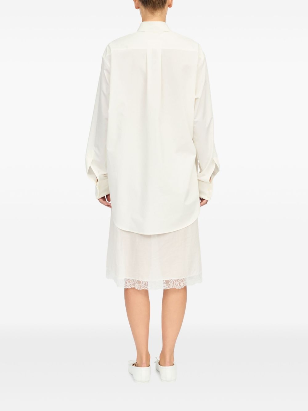 midi shirt dress - 6