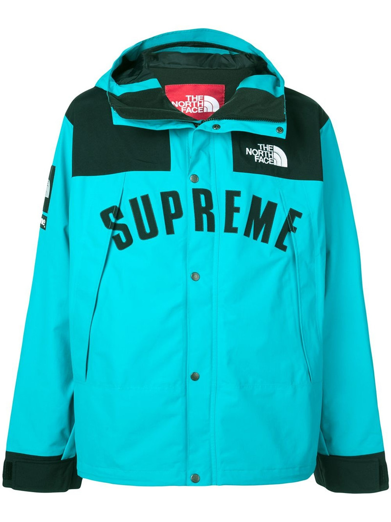 logo rain jacket - 1