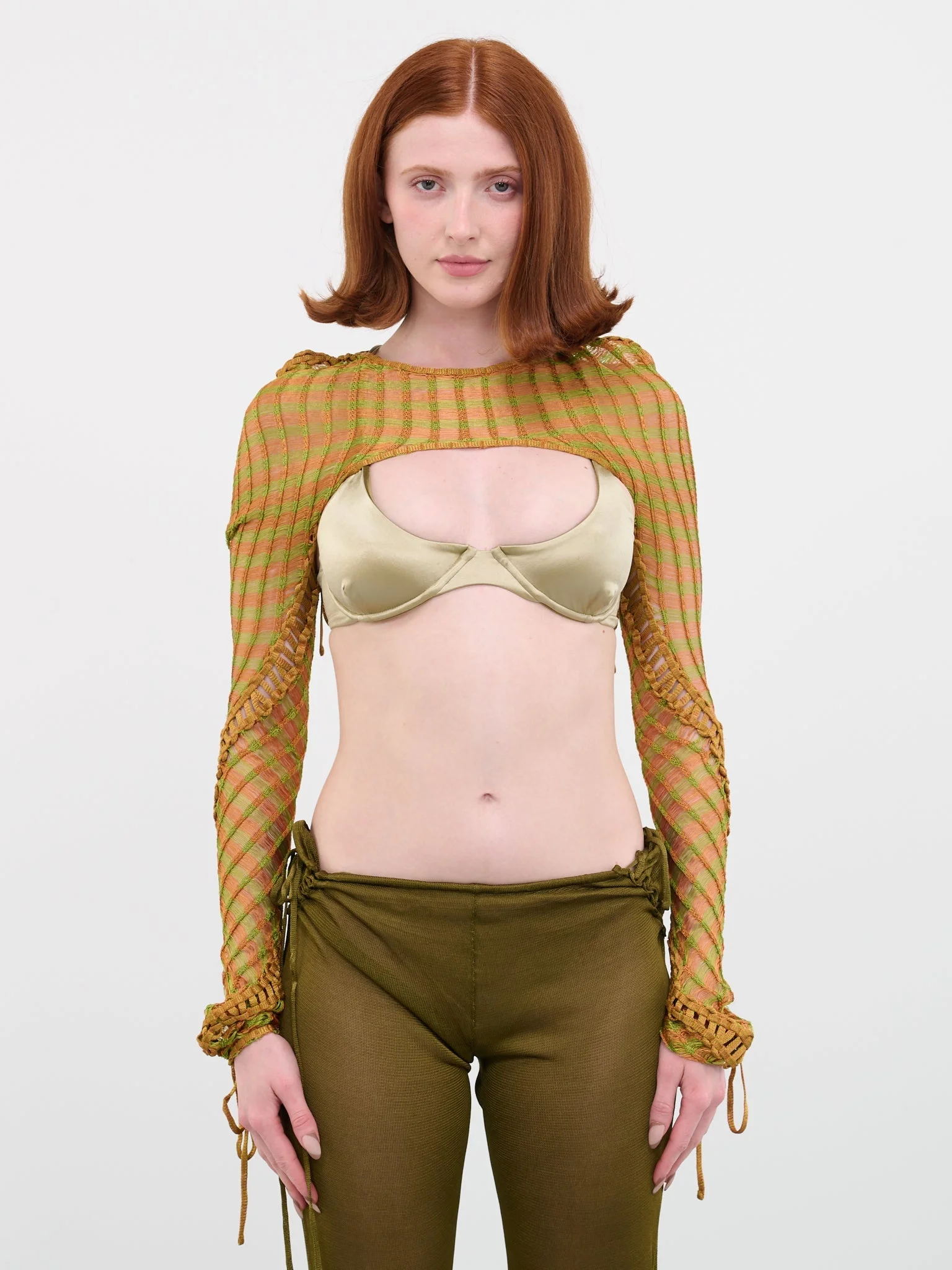 Knit Micro Crop Top - 1