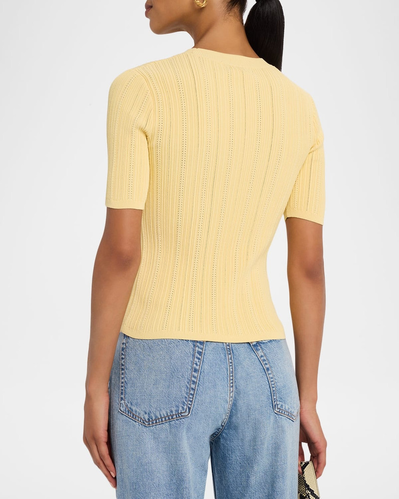 rag & bone Camryn Pointelle Tee outlook