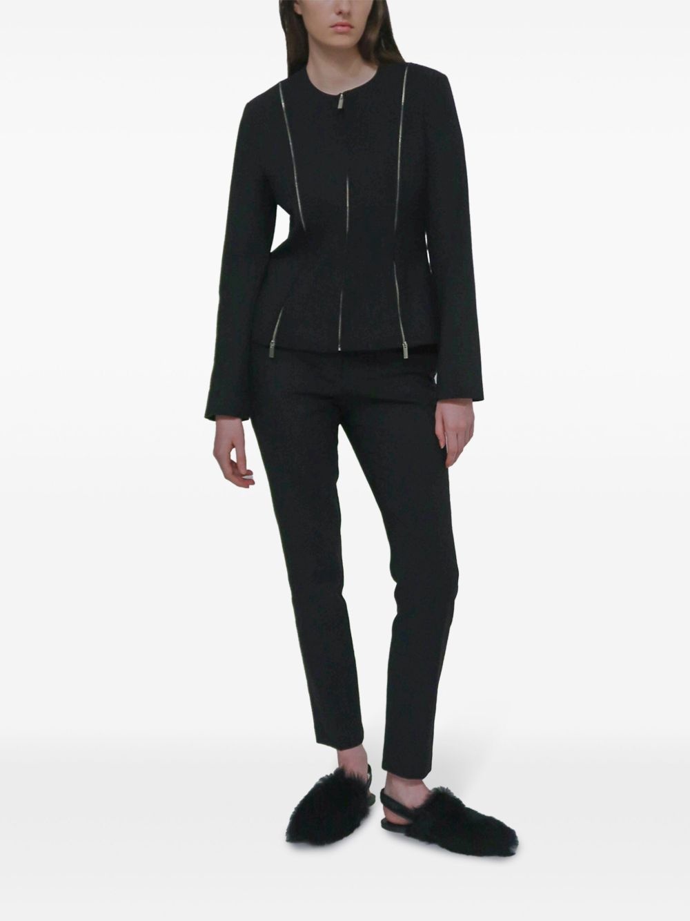 cropped skinny trousers - 2