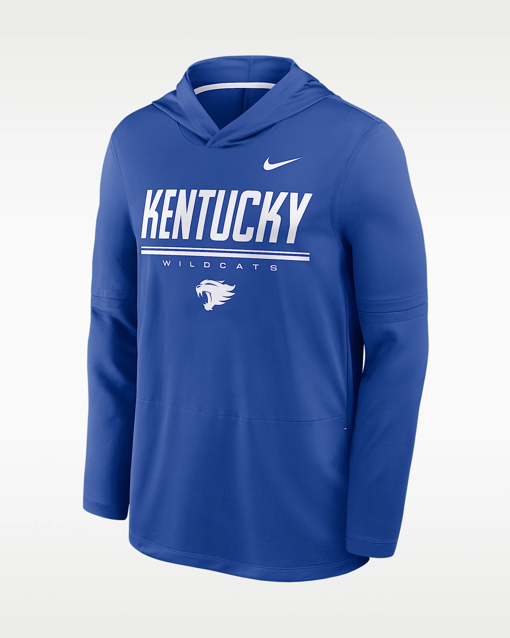 Kentucky Sideline Men's Nike Dri-FIT College Long-Sleeve Hooded Top - 1