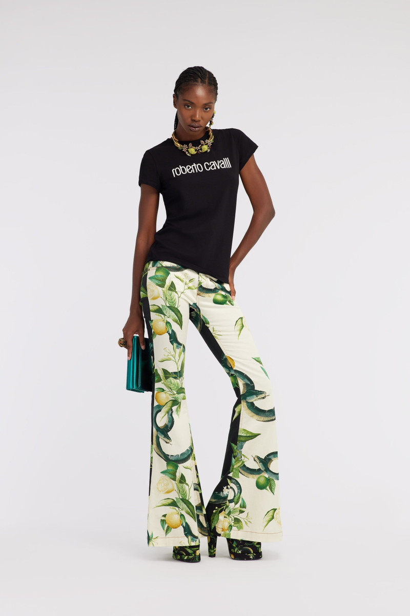 Roberto Cavalli Logo t-shirt outlook
