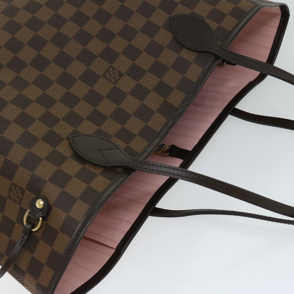 LOUIS VUITTON Damier Ebene Neverfull MM Tote Bag N51105 - 6